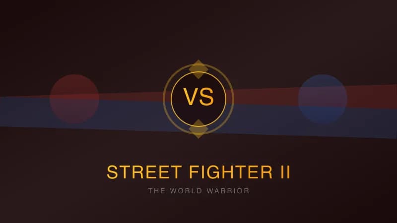 Street Fighter II banner